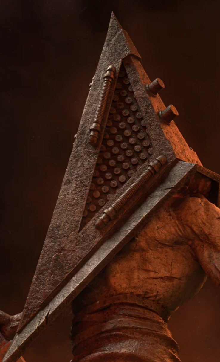 Pyramid Head (Silent Hill)-Impressão 3D/Resina