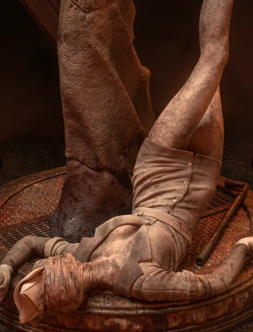 Pyramid Head (Silent Hill)-Impressão 3D/Resina