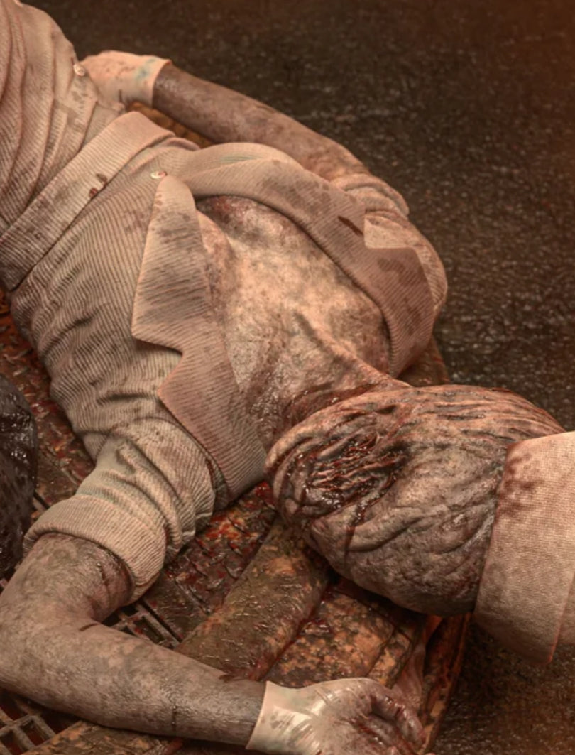 Pyramid Head (Silent Hill)-Impressão 3D/Resina