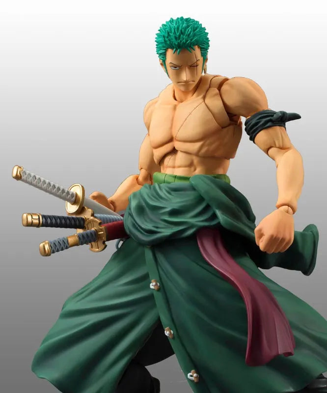 Action Figure Articulado Do Roronoa Zoro 18cm.