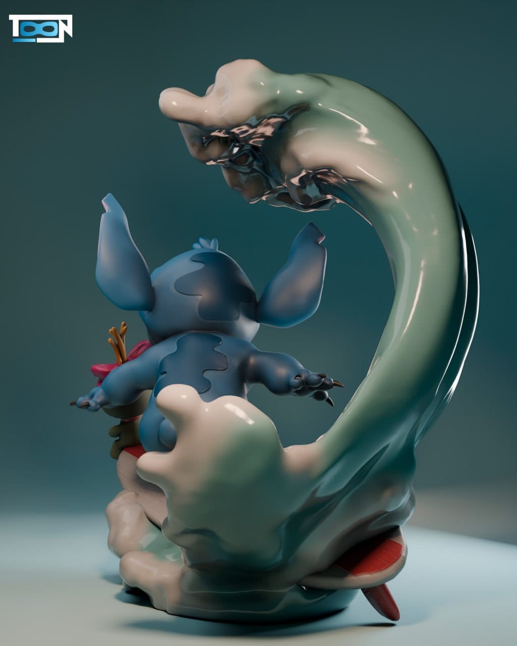 Colecionáveis do Lilo & Stitch por Impressão 3D Premium 20 cm.