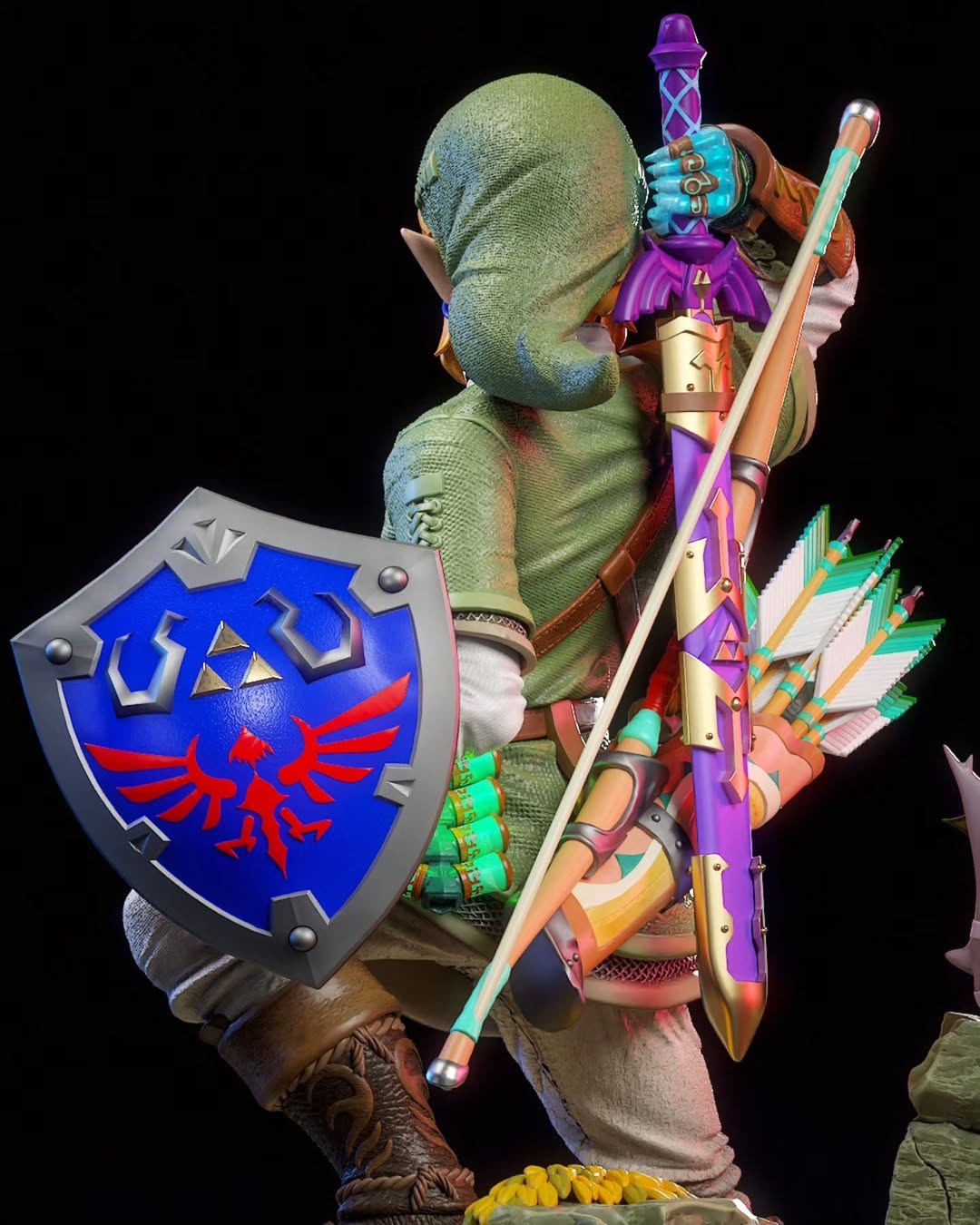 Diorama Premium Link-Zelda