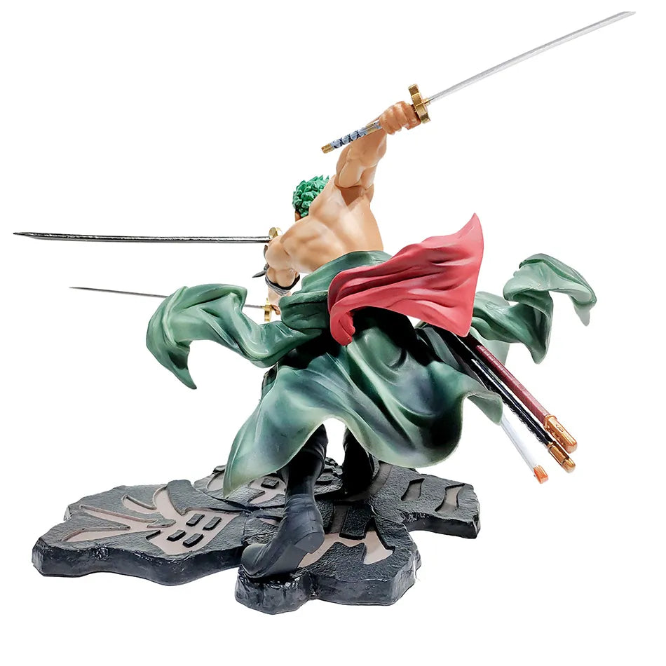 One Piece 18CM | Coleção | Luffy, Roronoa Zoro, Sanji, Ace, Law