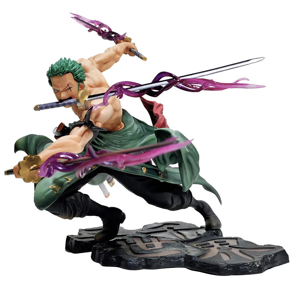 One Piece 18CM | Coleção | Luffy, Roronoa Zoro, Sanji, Ace, Law