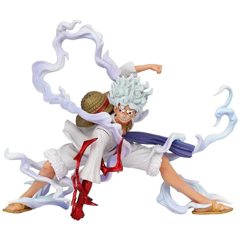 Sun God Nika Luffy Gear 5 Action Figures One Piece