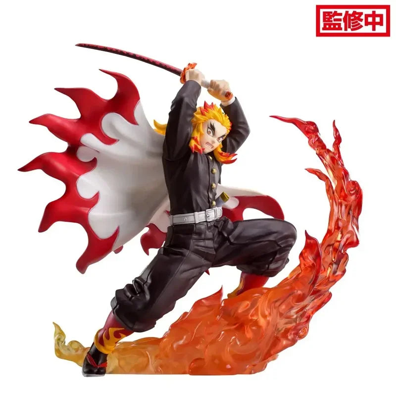SEGA Original Demon Slayer Rengoku Kyoujurou e Akaza PVC 18 cm.