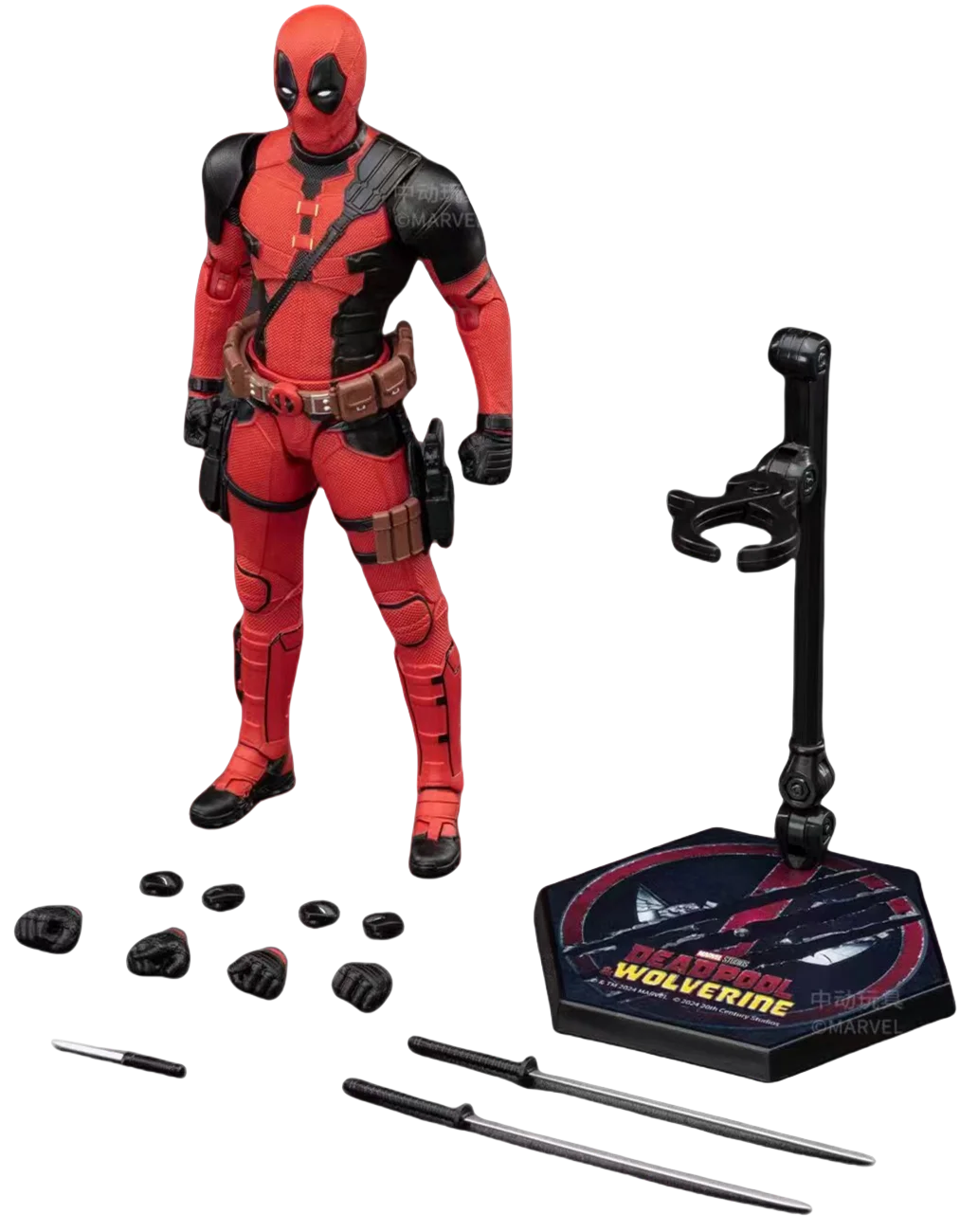 Deadpool ou Wolverine Action Figures 18 cm.