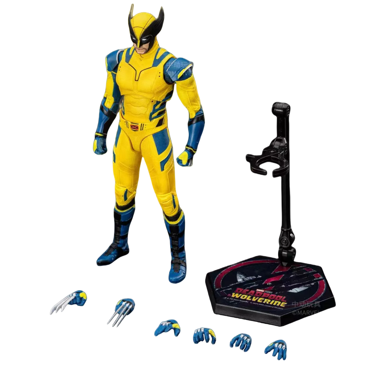 Deadpool ou Wolverine Action Figures 18 cm.