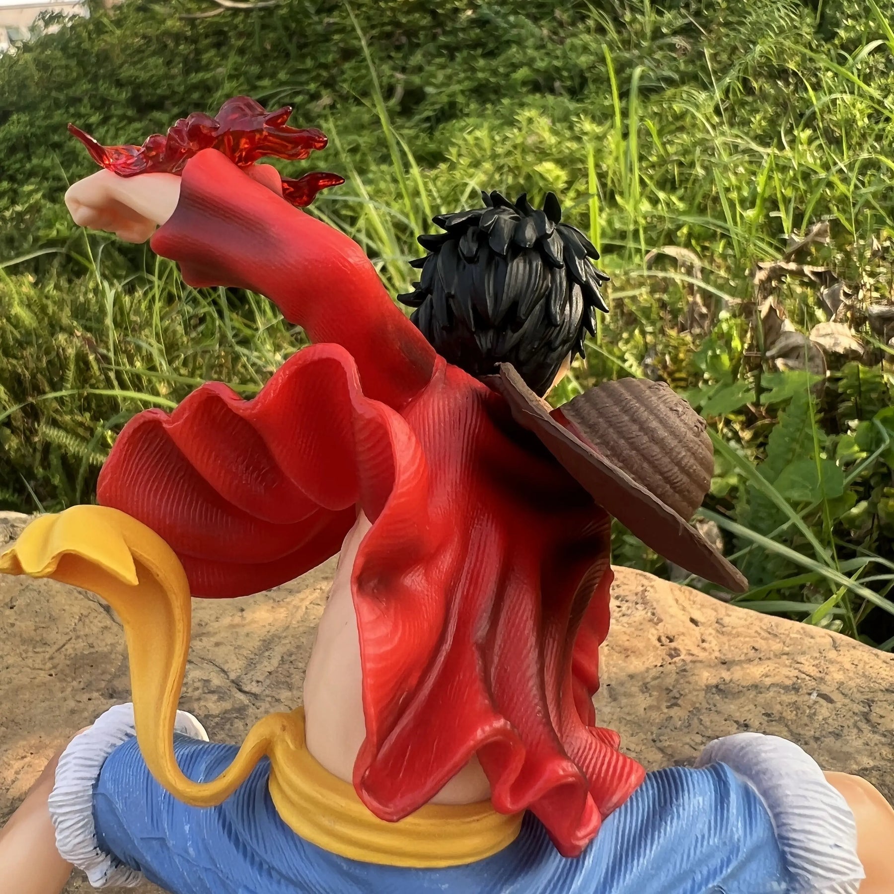 Luffy Novo Mundo 17cm-One Piece Anime Figure