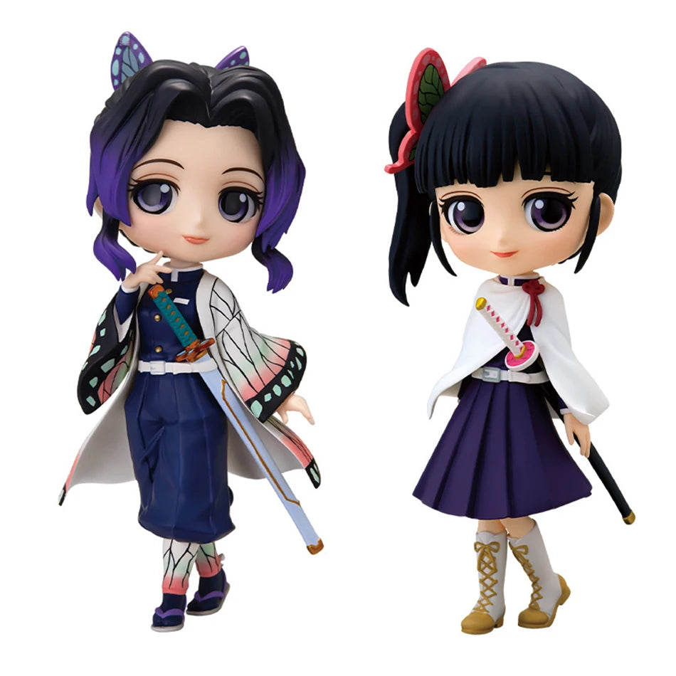 Lindos Pocket Figures do Demon Slayer:Nezuko,Tanjirou,Zenitsu,Inosuke,Kyoujurou,Muichirou 15 cm.