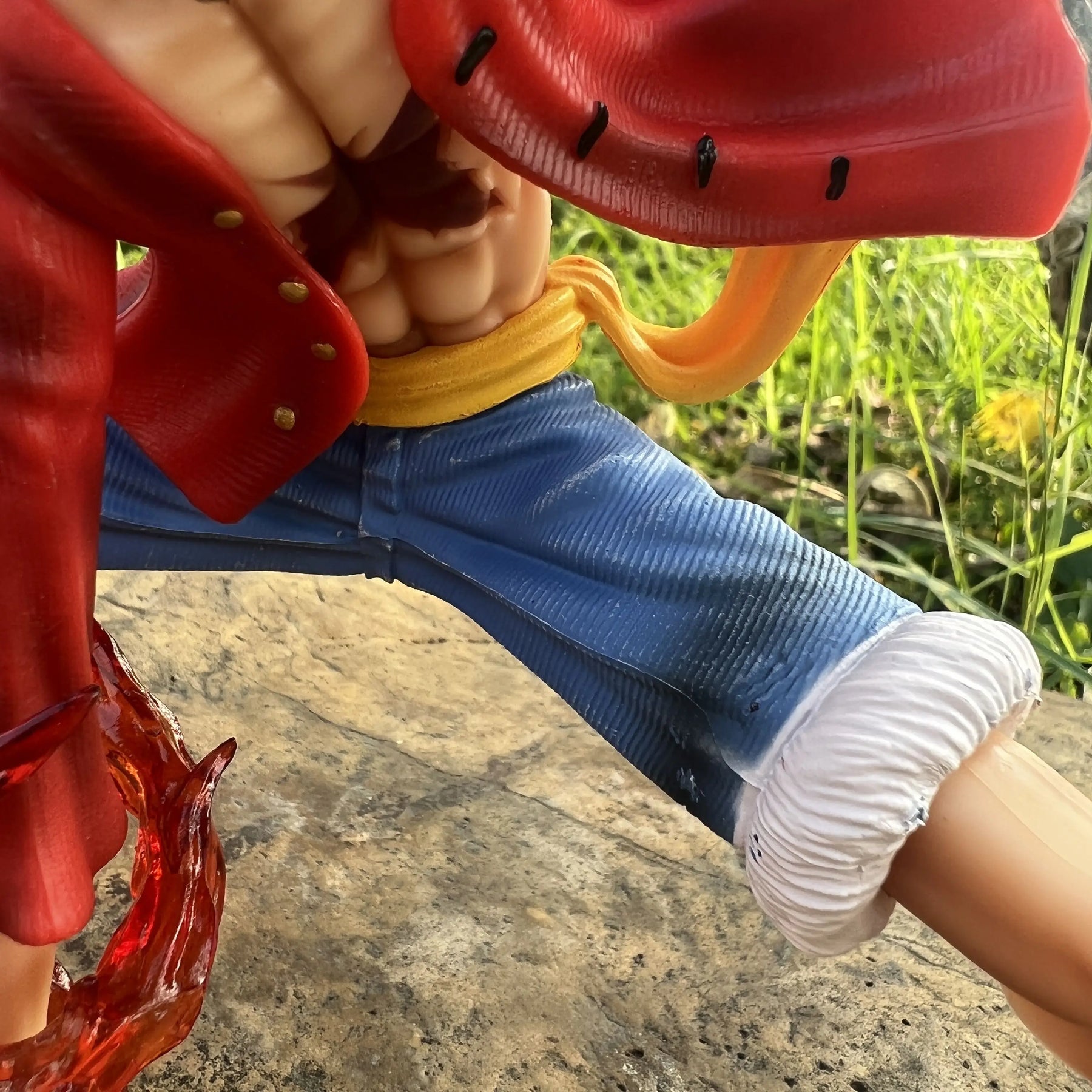 Luffy Novo Mundo 17cm-One Piece Anime Figure