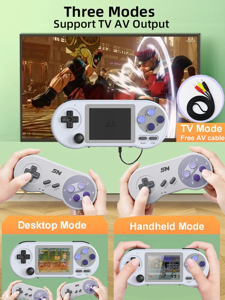 Controle Emulador SNES de 6.000 a 10.000 Jogos!