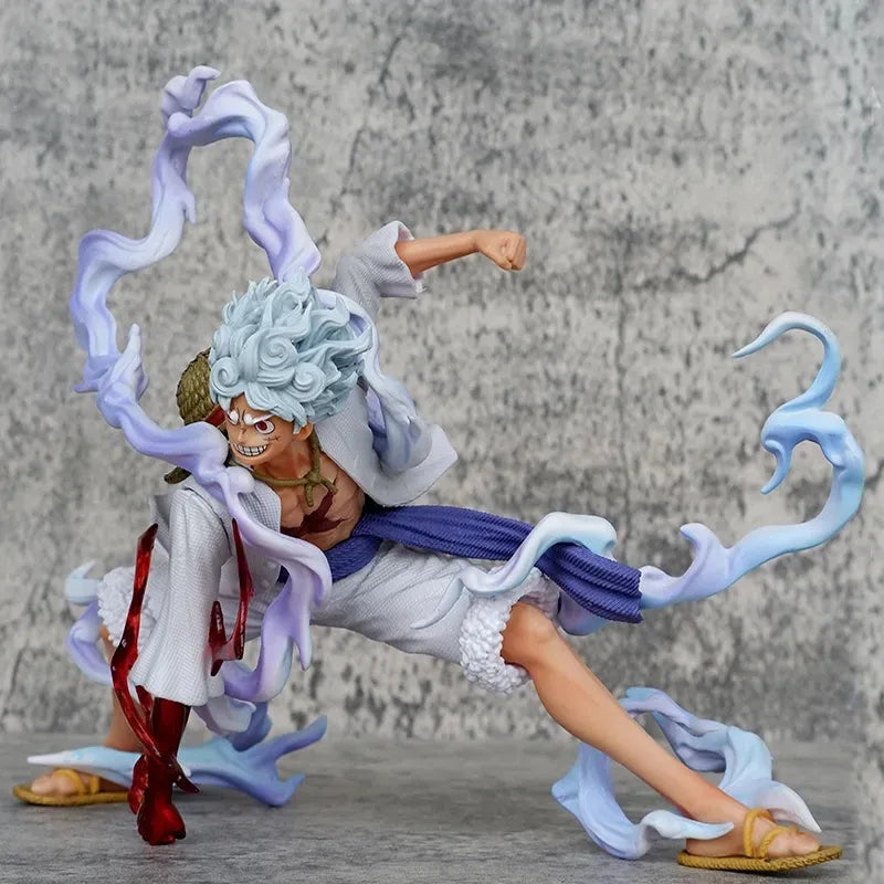 Sun God Nika Luffy Gear 5 Action Figures One Piece