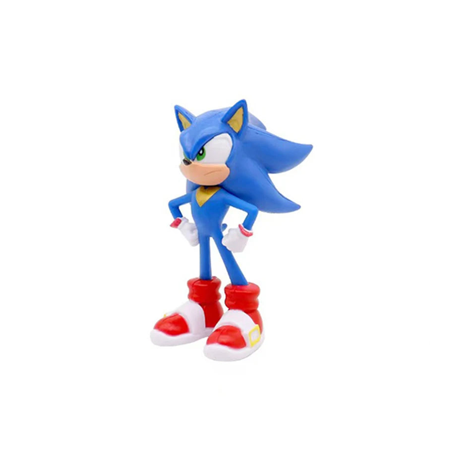 Sonic 3 O Filme-Personagens da Franquia 11 cm. Peça Unitária ou Conjunto de 8 Itens