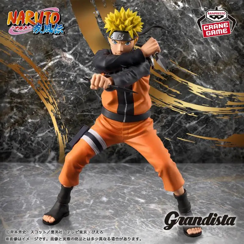 Bandai Original Banpresto Grandista Naruto: Shippuden Uzumaki Naruto figure model