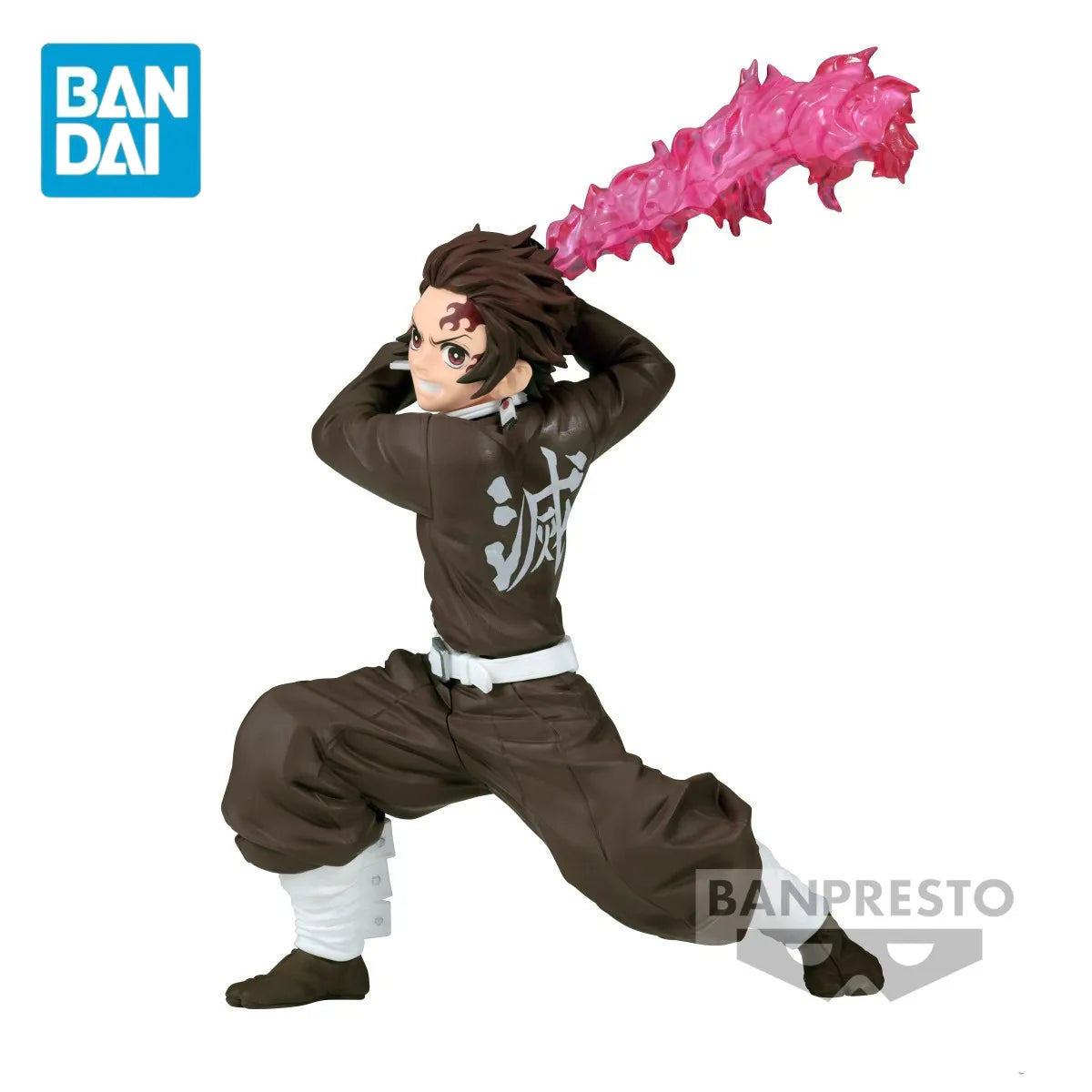 Original BANDAI VIBRATION STARS Kamado Tanjirou Demon Slayer Kimetsu no Yaiba Anime Figure PVC