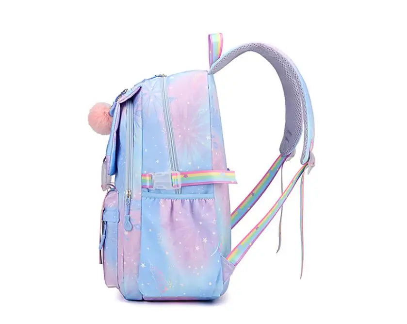 Lilo & Stitch Mochila a Prova d'Água-Larga Capacidade