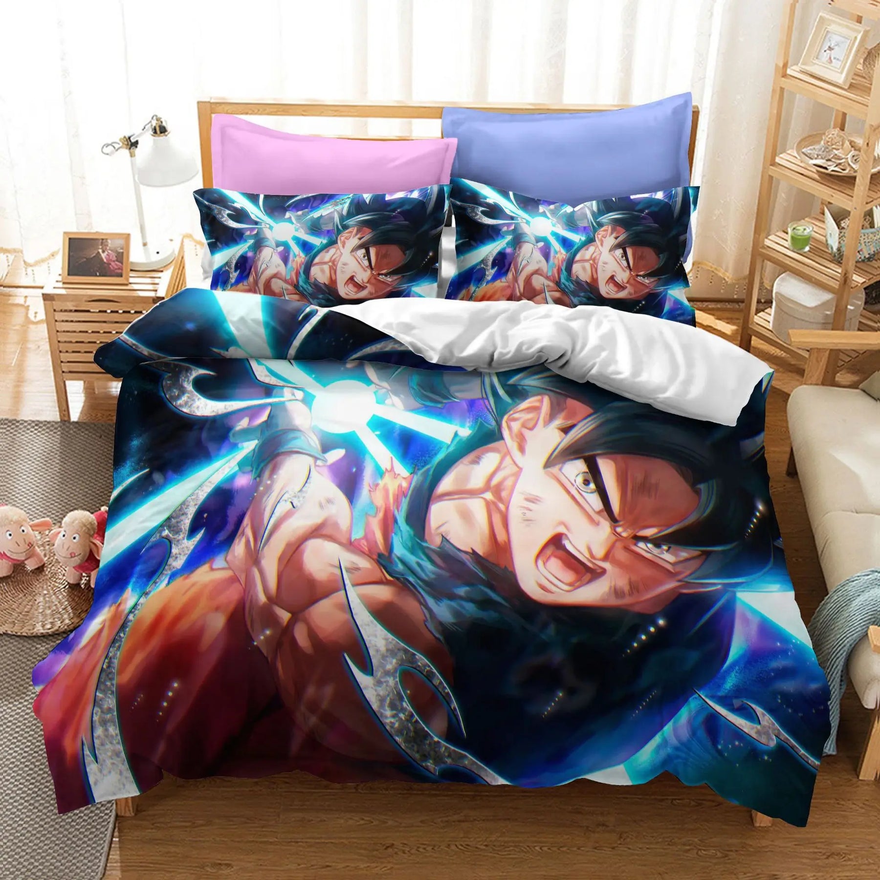 Kit de Edredom+Fronhas do Dragon Ball