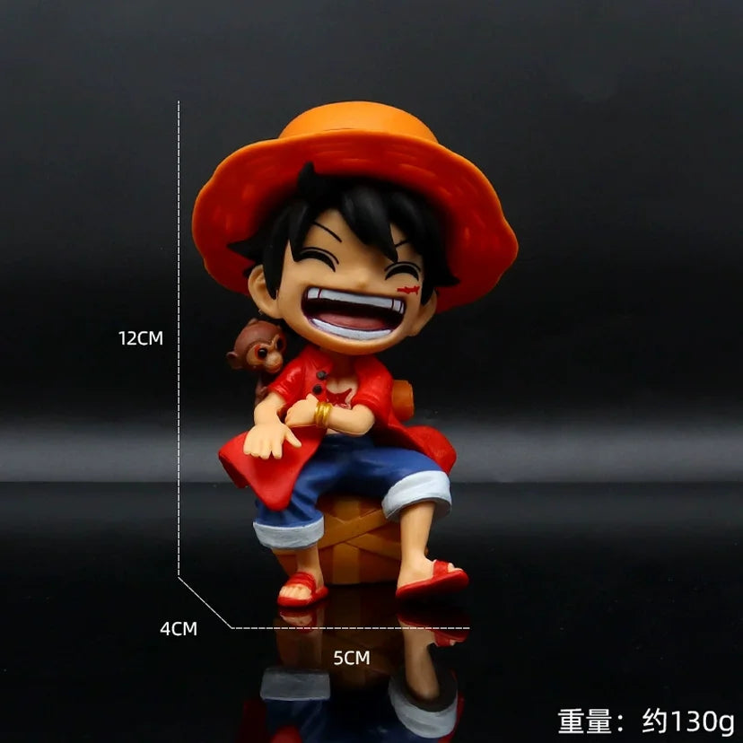 Pocket Figures One Piece-Luffy,Sanji e Zoro de 12cm