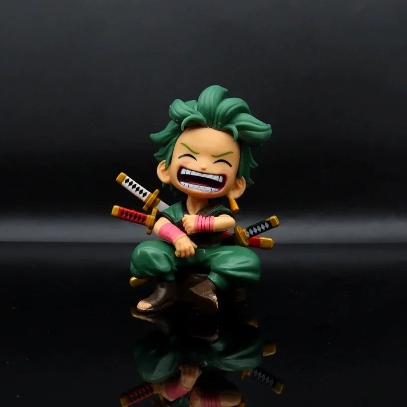 Pocket Figures One Piece-Luffy,Sanji e Zoro de 12cm