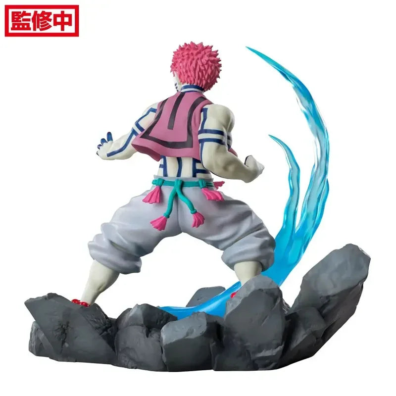 SEGA Original Demon Slayer Rengoku Kyoujurou e Akaza PVC 18 cm.