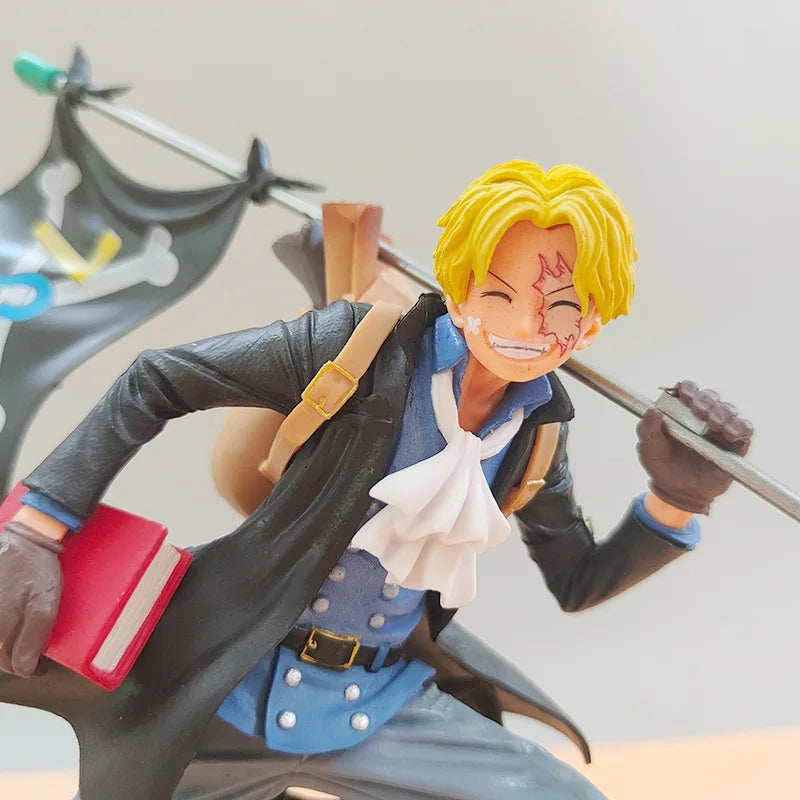 Conjunto de 3 Peças dos Irmãos do One Piece-Luffy,Sabo e Ace Super Look!!!