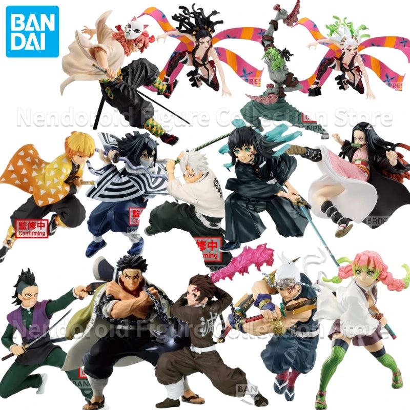 Figures de Demon Slayer da Bandai Vibration Stars