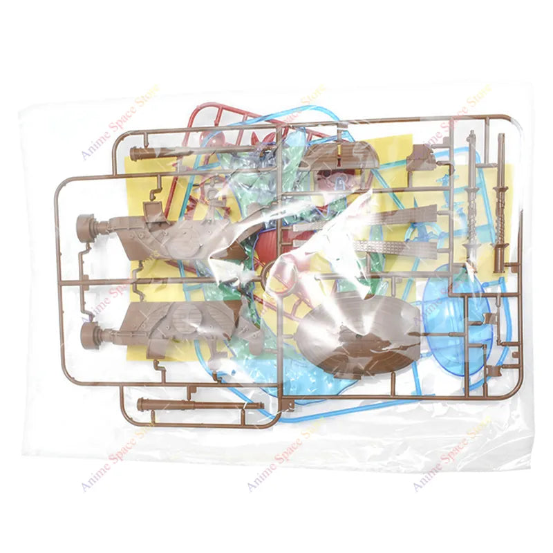 Navio Montável(18cm)do One Piece:Thousand Sunny, Going Merry