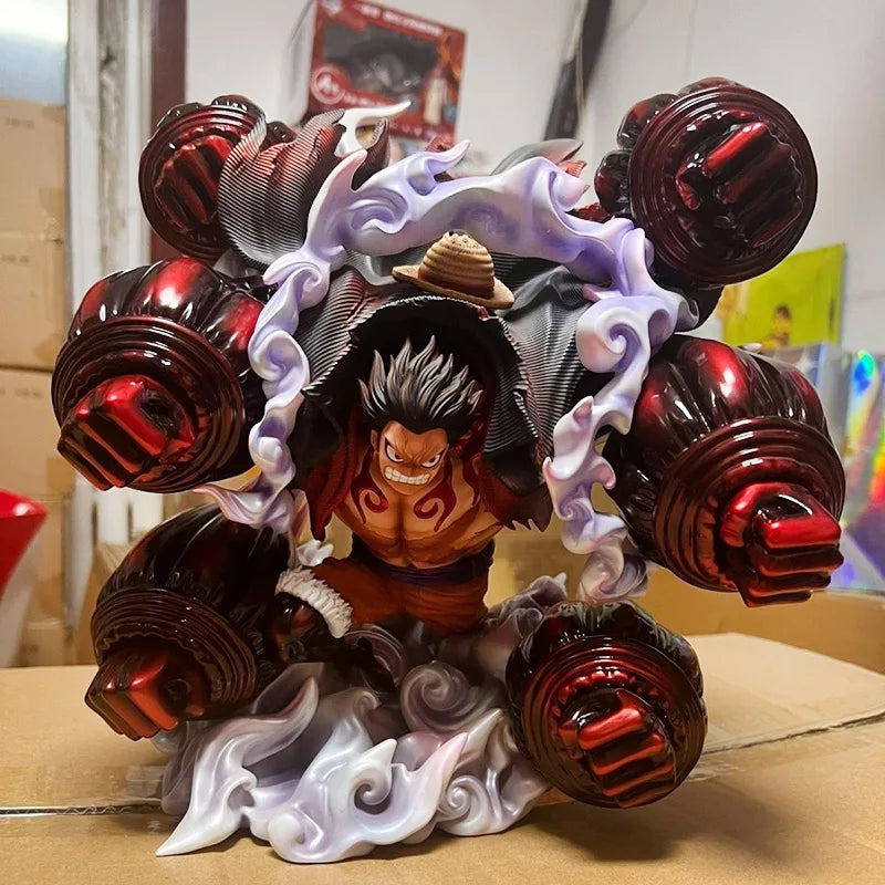 One Piece Figure Gear 4 Monkey D. Luffy Supreme Estatueta de Colecionador Ornamentada