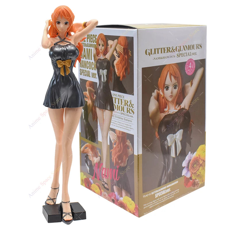 Pegue 2 Leve 3:Usopp 11 cm. Nami 24 cm. e Nico Robin 25 cm.
