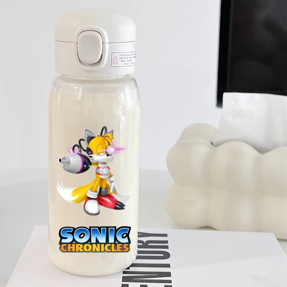 Garrafas D'Água do Sonic The Hedgehog 600ml
