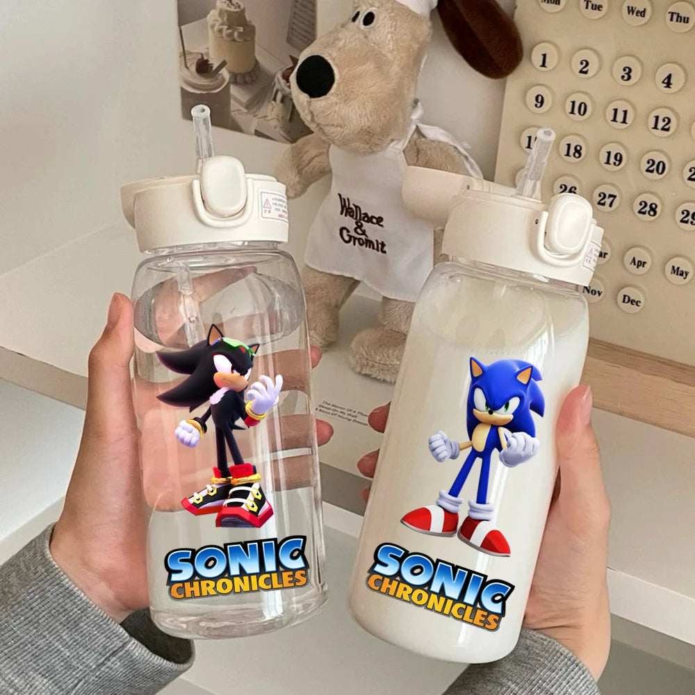 Garrafas D'Água do Sonic The Hedgehog 600ml