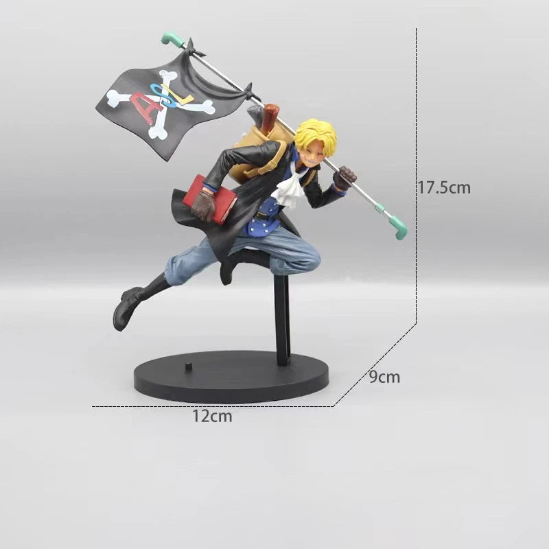 Conjunto de 3 Peças dos Irmãos do One Piece-Luffy,Sabo e Ace Super Look!!!