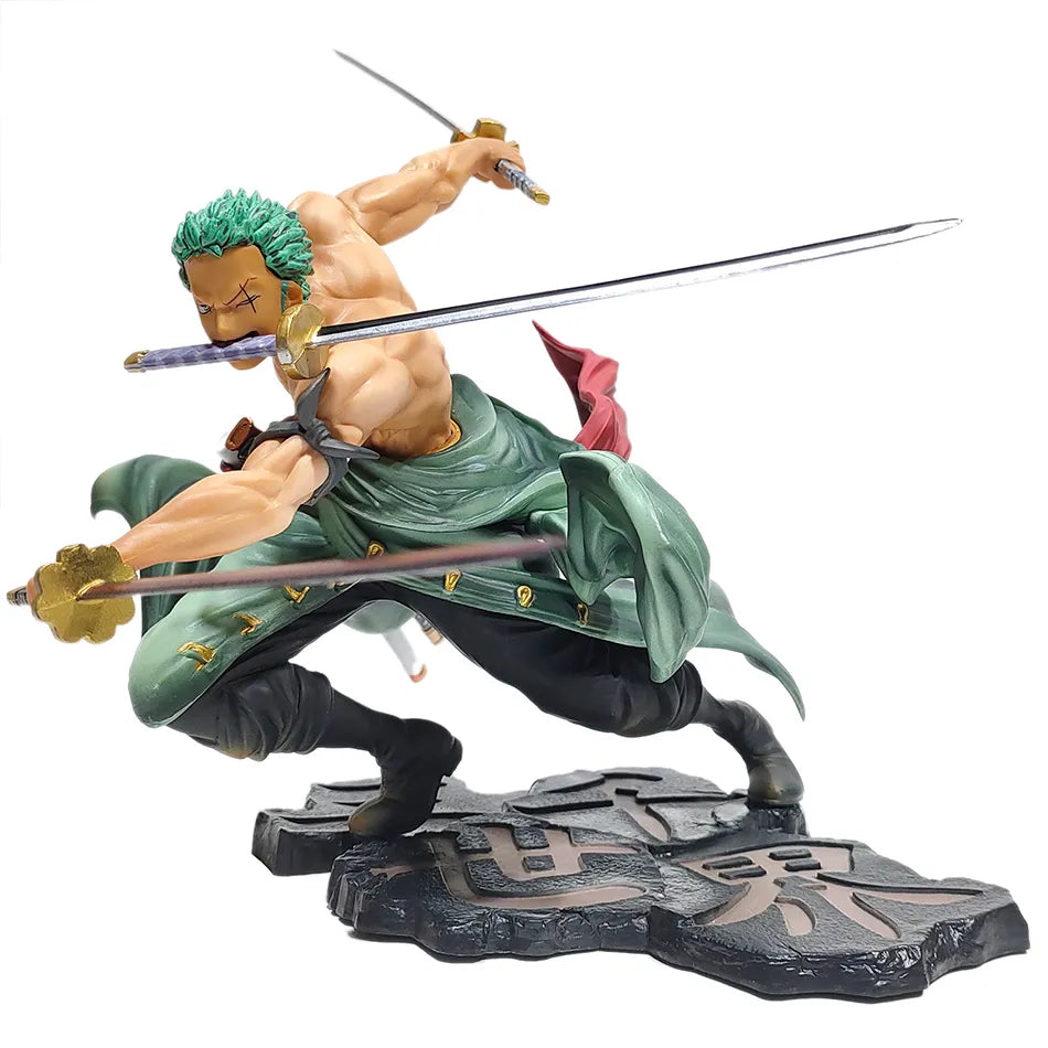 One Piece 18CM | Coleção | Luffy, Roronoa Zoro, Sanji, Ace, Law