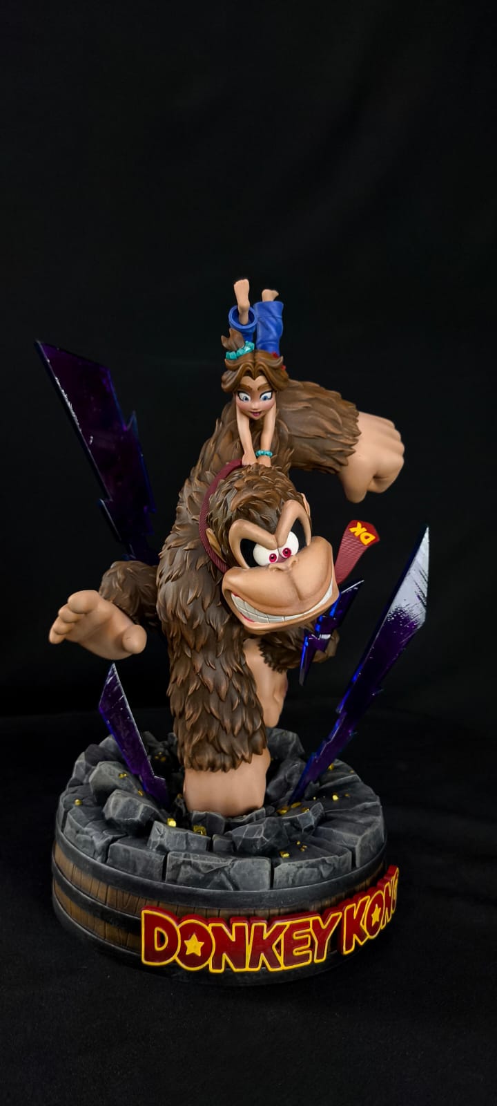 Diorama Donkey Kong 33 cm.