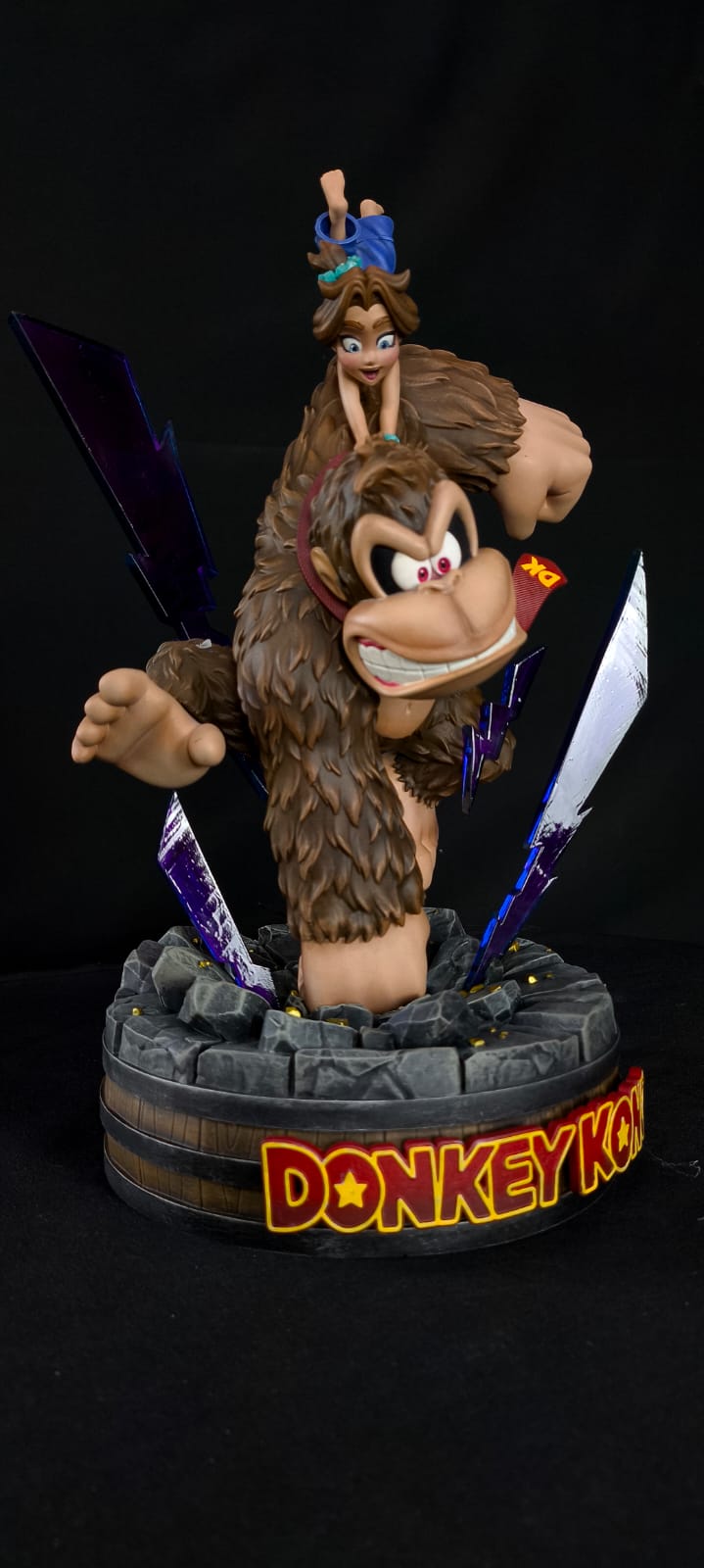 Diorama Donkey Kong 33 cm.