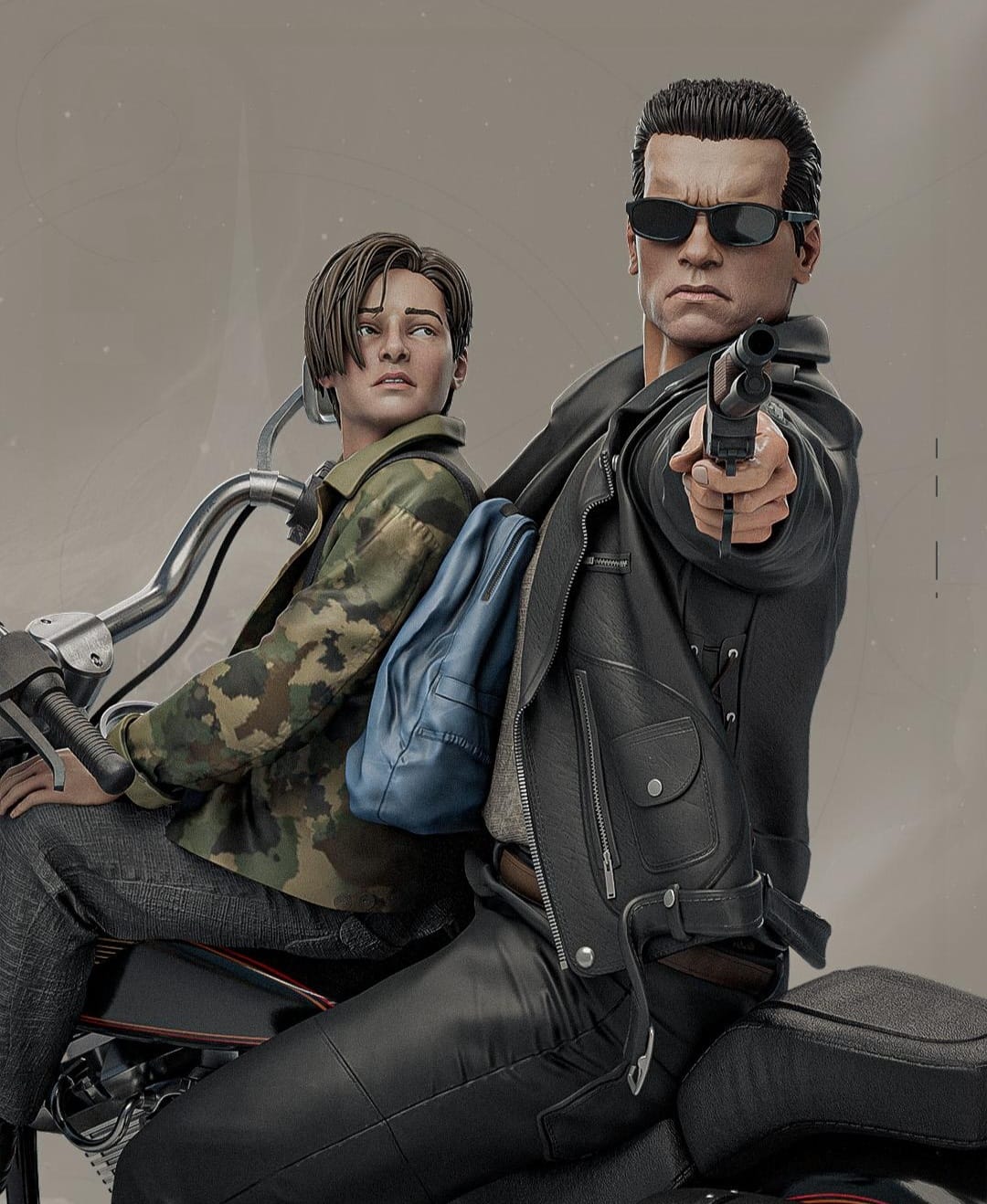 Colecionável Exterminador Do Futuro 2