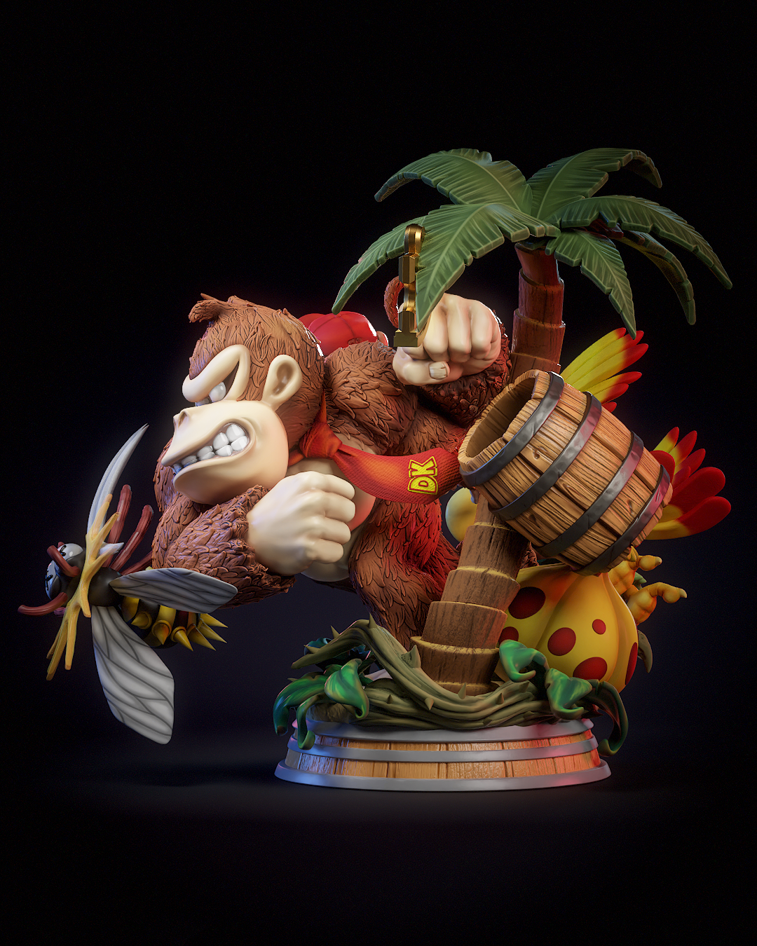 Diorama Nostálgico Donkey Kong 3