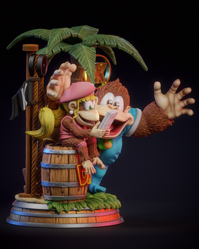 Diorama Nostálgico Donkey Kong 3