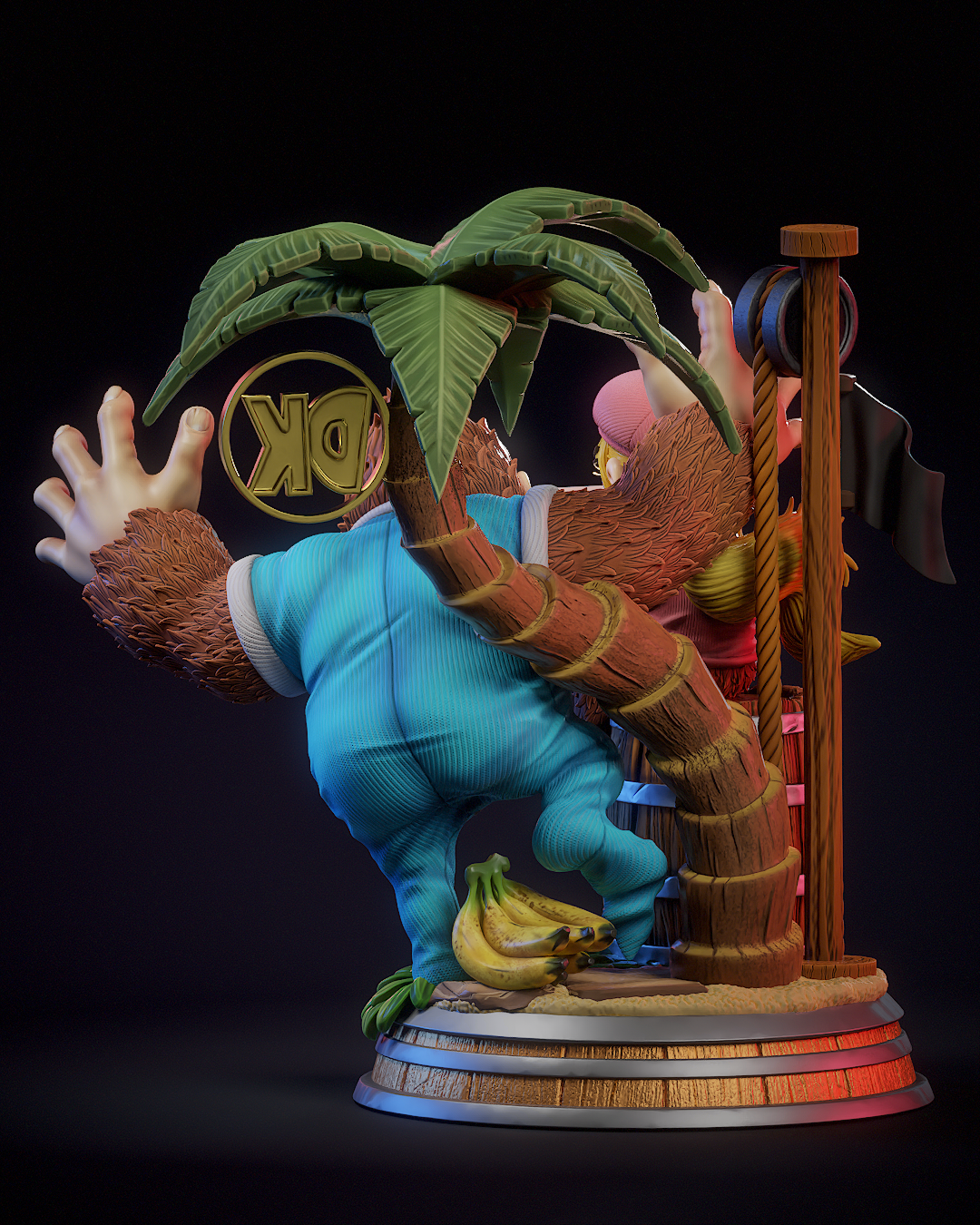 Diorama Nostálgico Donkey Kong 3