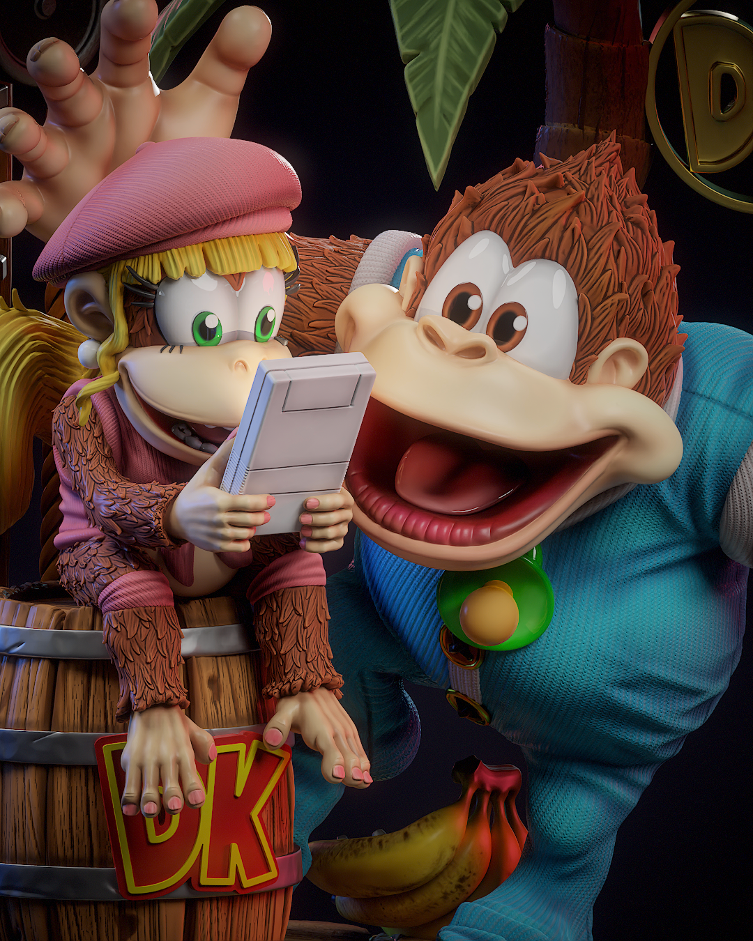 Diorama Nostálgico Donkey Kong 3