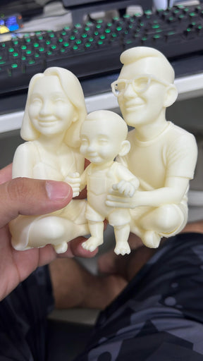 Chibis 3D Cartoon-Criado a partir das suas fotos!
