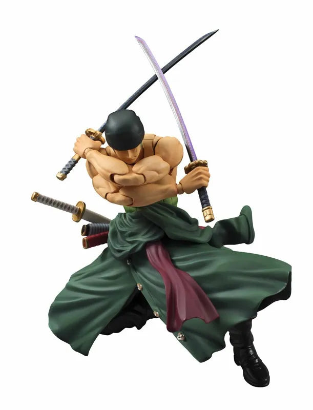 Action Figure Articulado Do Roronoa Zoro 18cm.