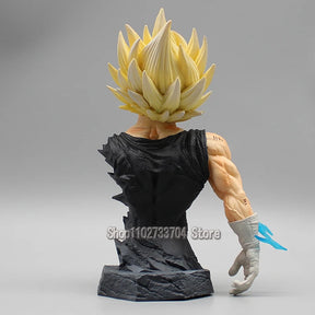 Goku SSJ3 20 cm. e Majin Vegeta 16.5 cm. Bustos