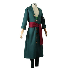 Roronoa Zoro Roupa Cosplay One Piece