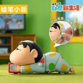 Crayon Shin-Chan Brinquedo Móvel que Engatinha