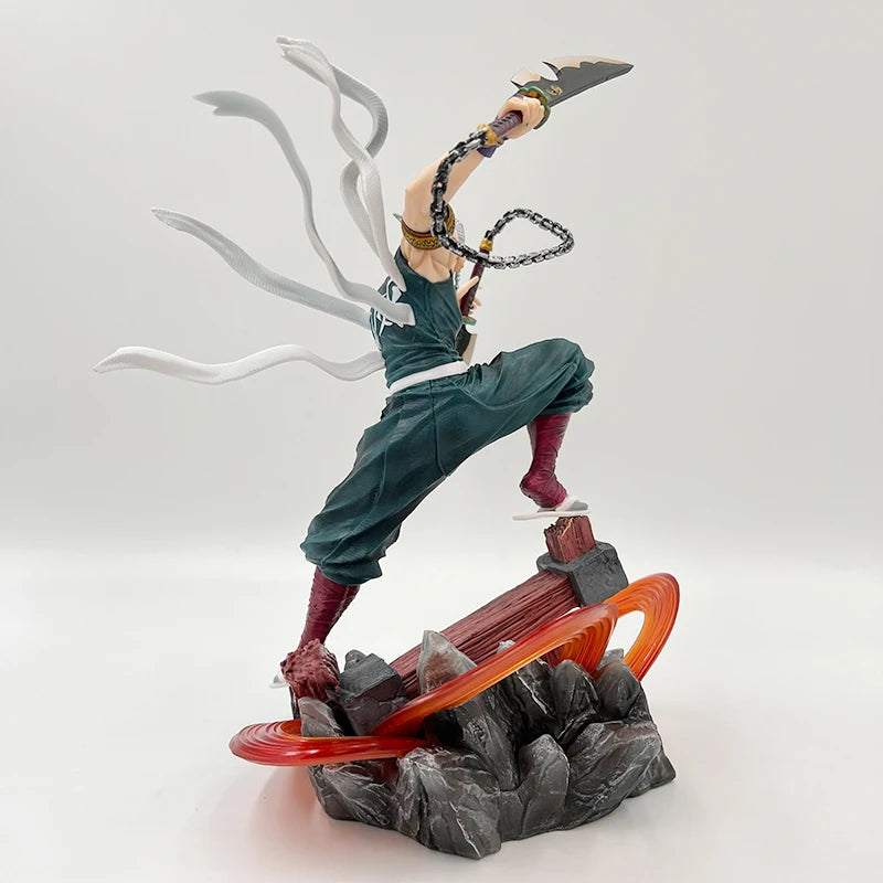 Figures de Tengen Uzui (27cm) e Kanroji Mitsuri (21 cm.)-Demon Slayer