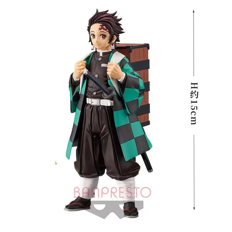 Original Demon Slayer Anime Tanjirou Kamado PVC Figure 15 cm