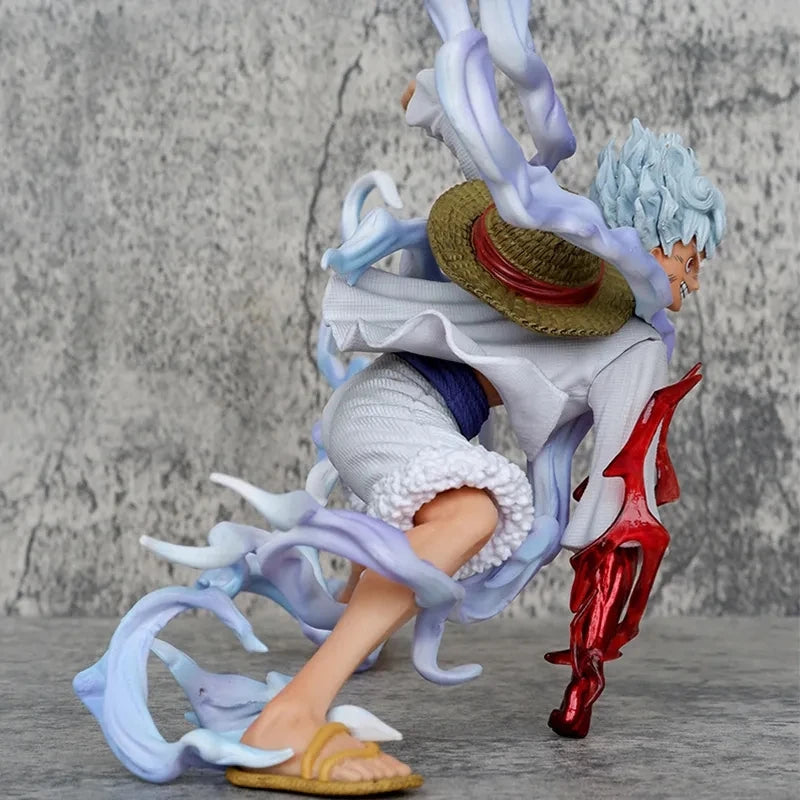 Sun God Nika Luffy Gear 5 Action Figures One Piece