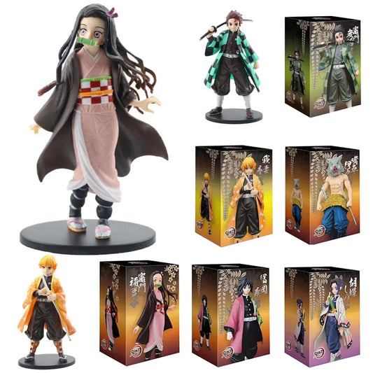 Figures do Demon Slayer 14-16 cm.